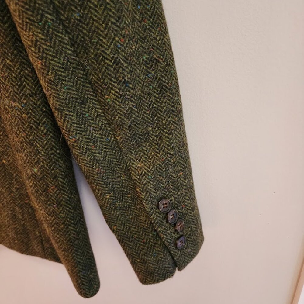 J. Crew Green English Wool Blazer - Picture 6 of 8